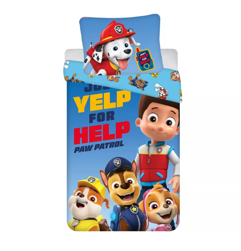Obliečky 140x200 PAW PATROL help