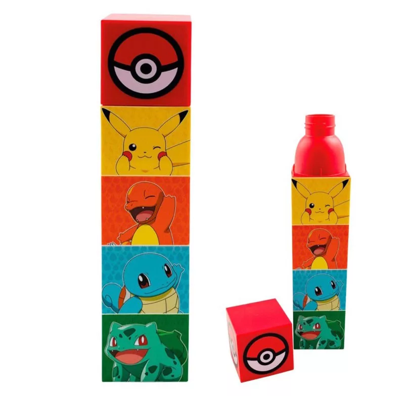 Hranatá fľaša POKÉMON 650ml