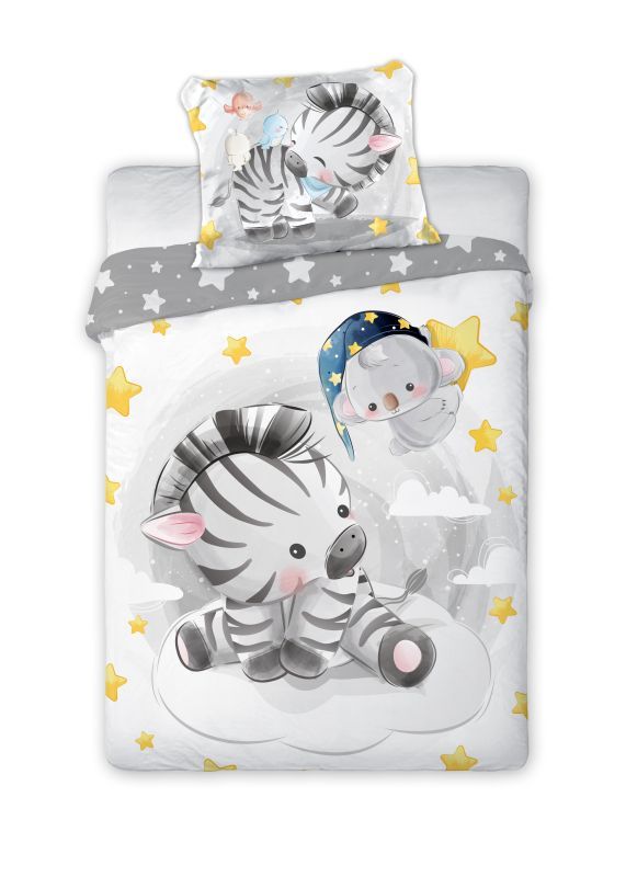 Obliečky do postieľky 100x135 ZEBRA