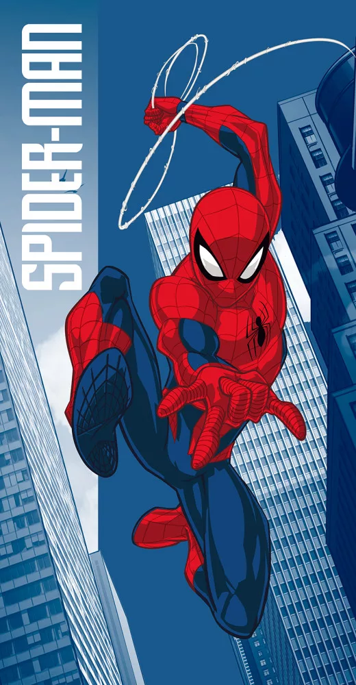 Osuška 70x140 SPIDERMAN skok