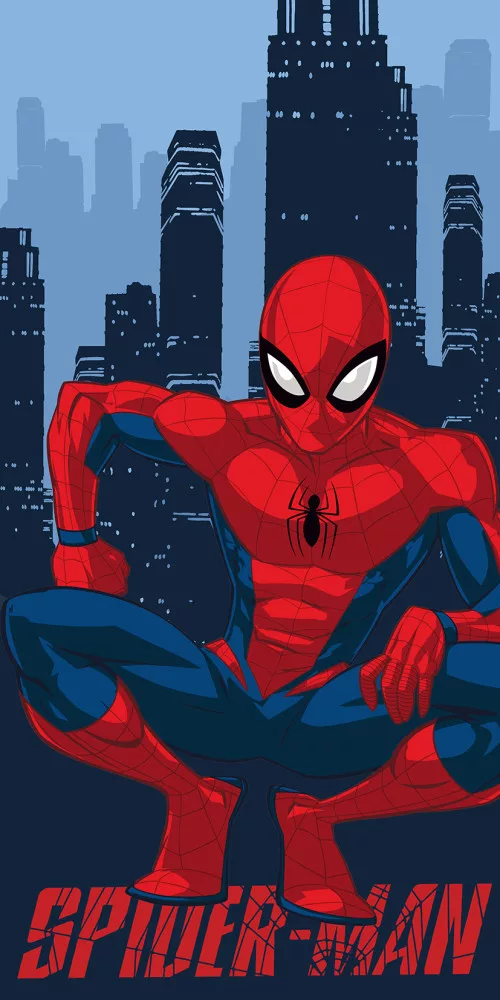 Osuška 70x140 SPIDERMAN oddych