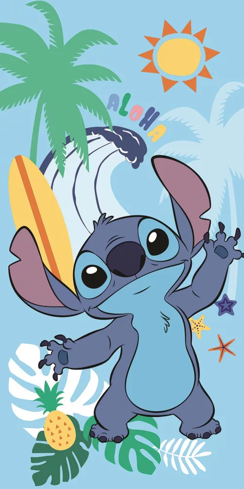Osuška 70x140 LILO A STITCH summer