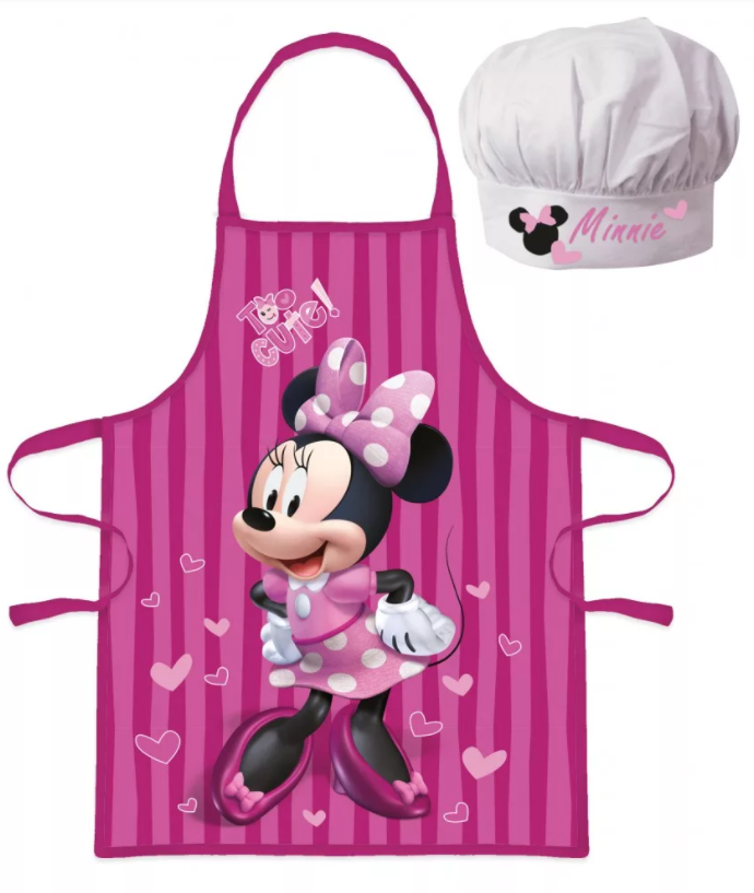 Zástera s čiapkou MINNIE cyklamen