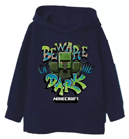 Mikina MINECRAFT dark - 6r.