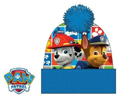 Čiapka PAW PATROL modrá - veľ.54