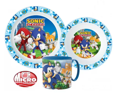 Jedálenský set - plast SONIC