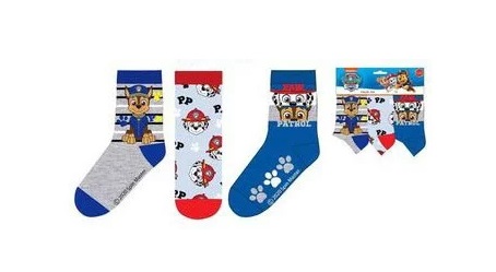 Ponožky 3ks PAW PATROL Chase - 27/30