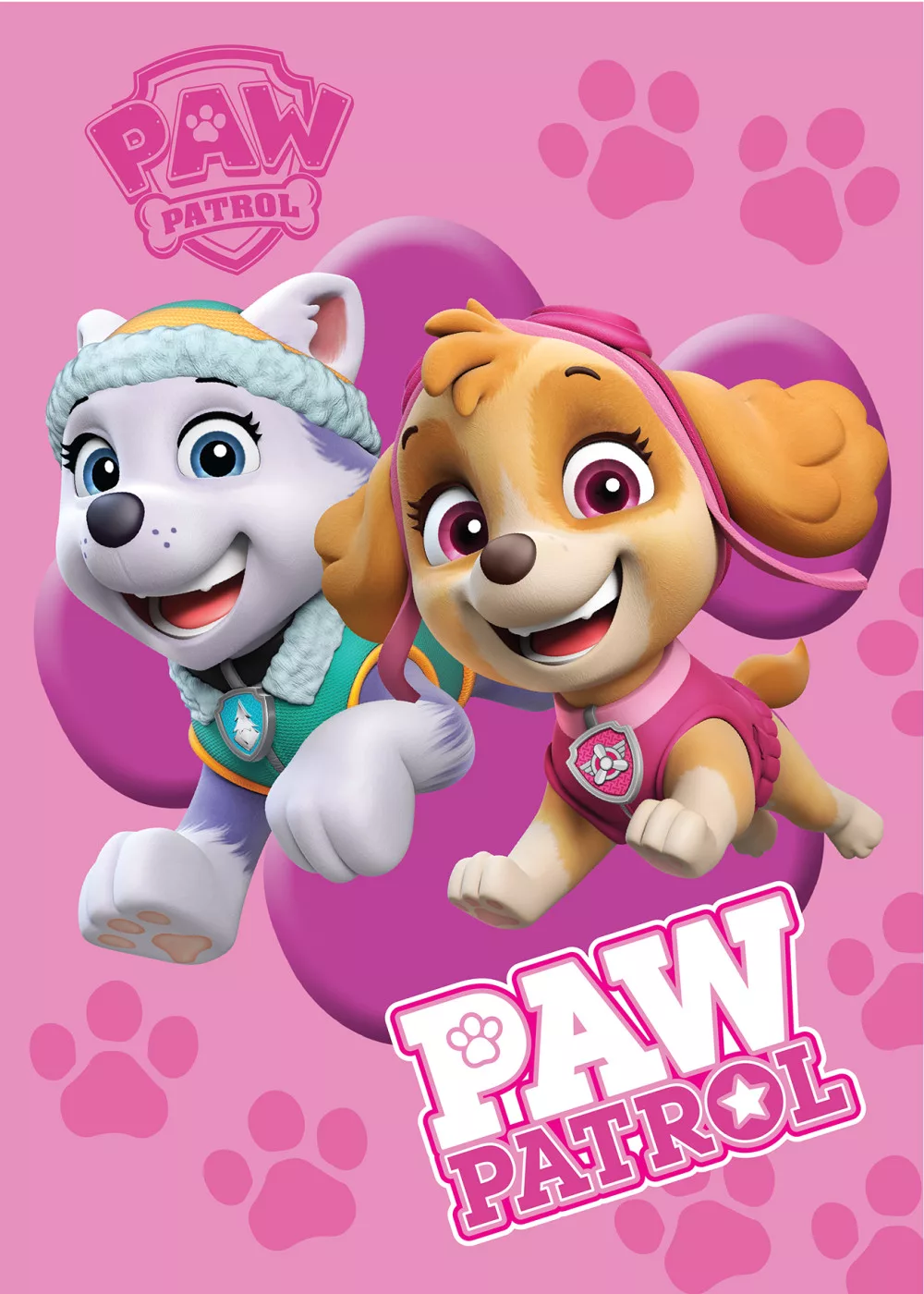 Deka 100x140 PAW PATROL dvojka