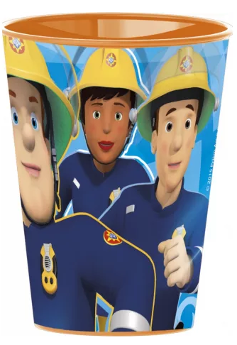 Plastový pohár POŽIARNIK SAM