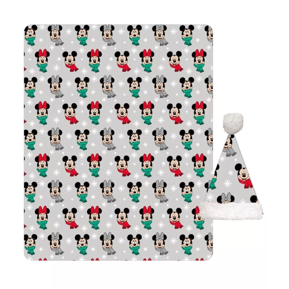 Deka 100x140 MICKEY + čiapka