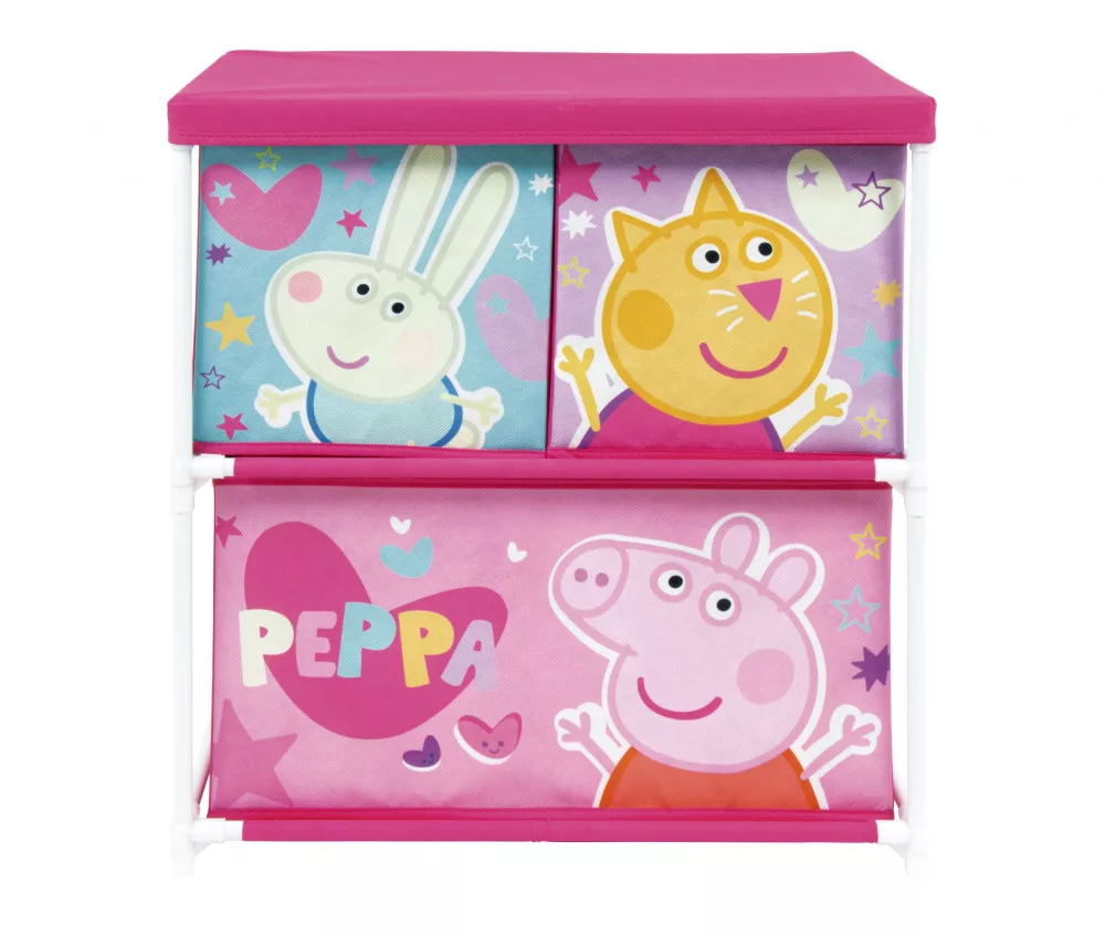 Úložný stojan na hračky PEPPA PIG