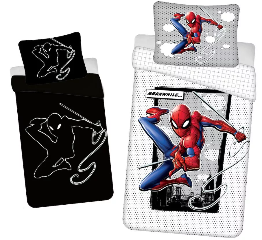 Obliečky 140x200 SPIDERMAN - svietiace