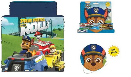 Nákrčník PAW PATROL modrá