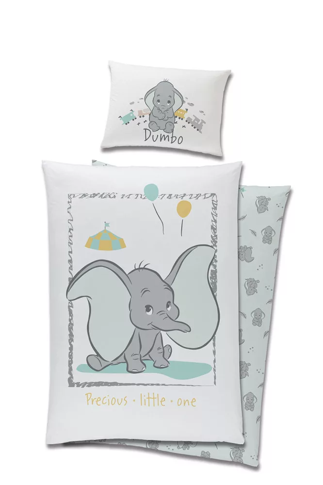Obliečky do postieľky 100x135 DUMBO cirkus