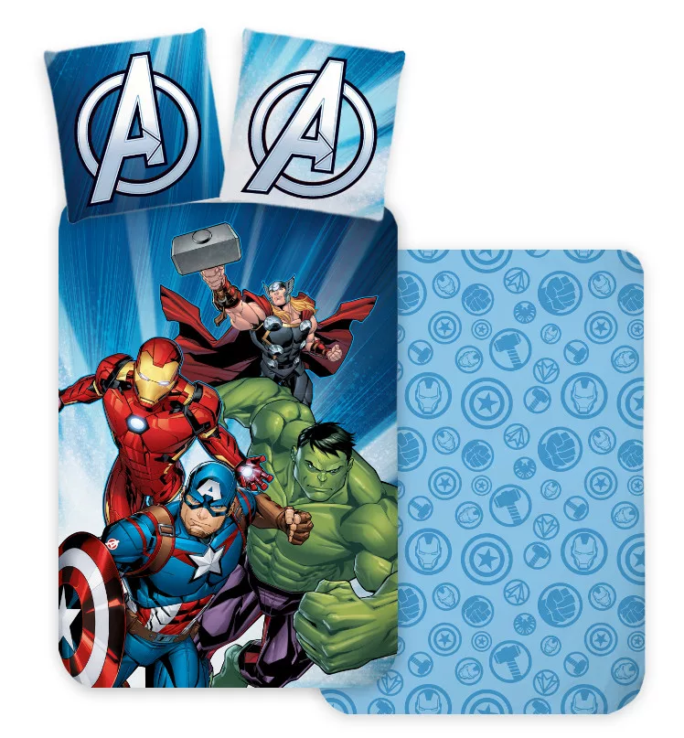 Obliečky do postieľky 100x135 AVENGERS 01