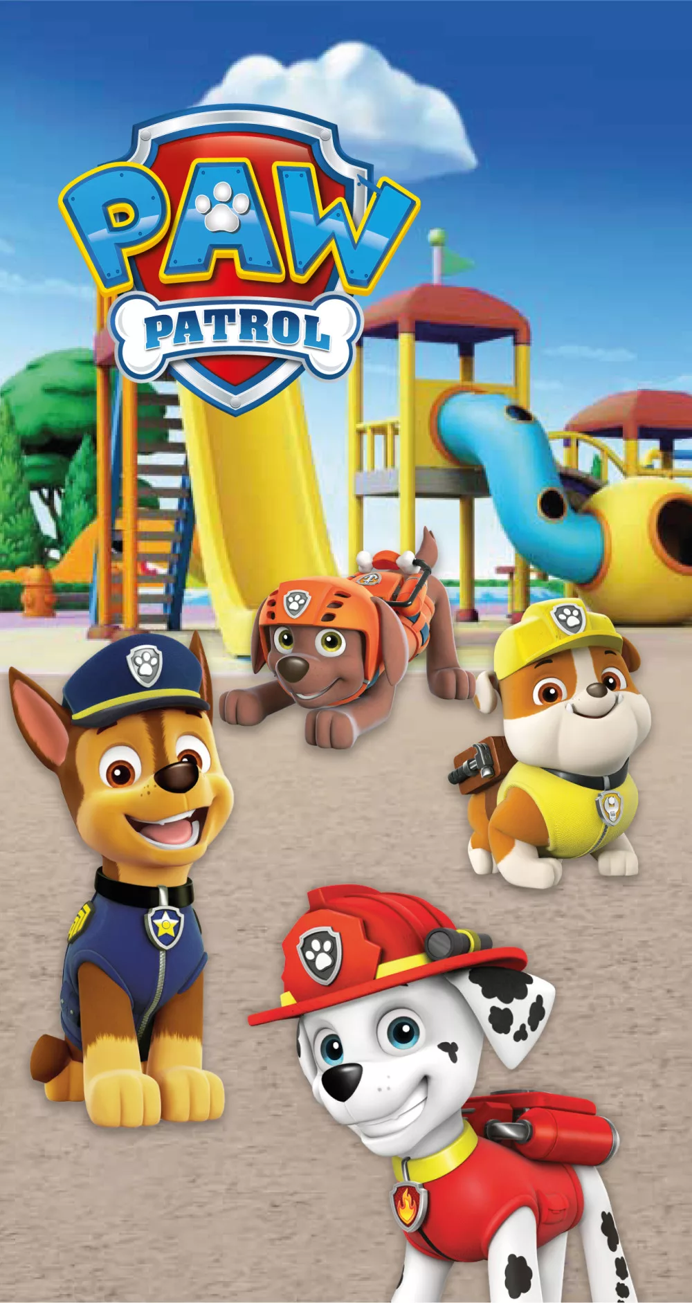 Osuška 70x140 PAW PATROL ihrisko