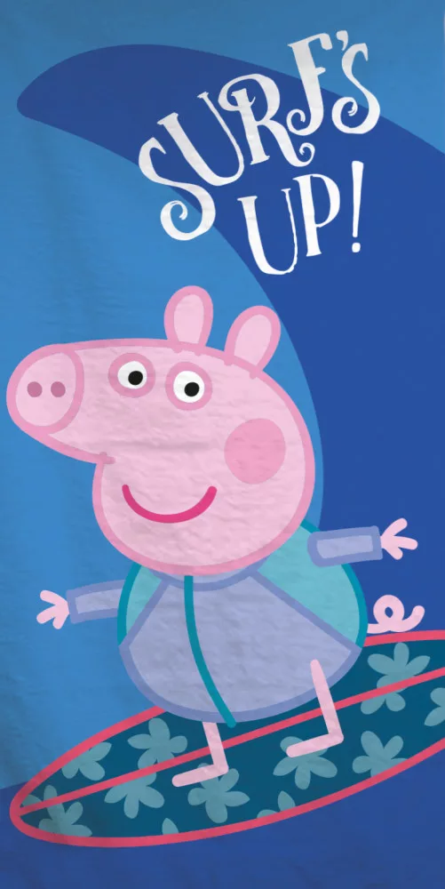 Osuška 70x140 PEPPA PIG surf