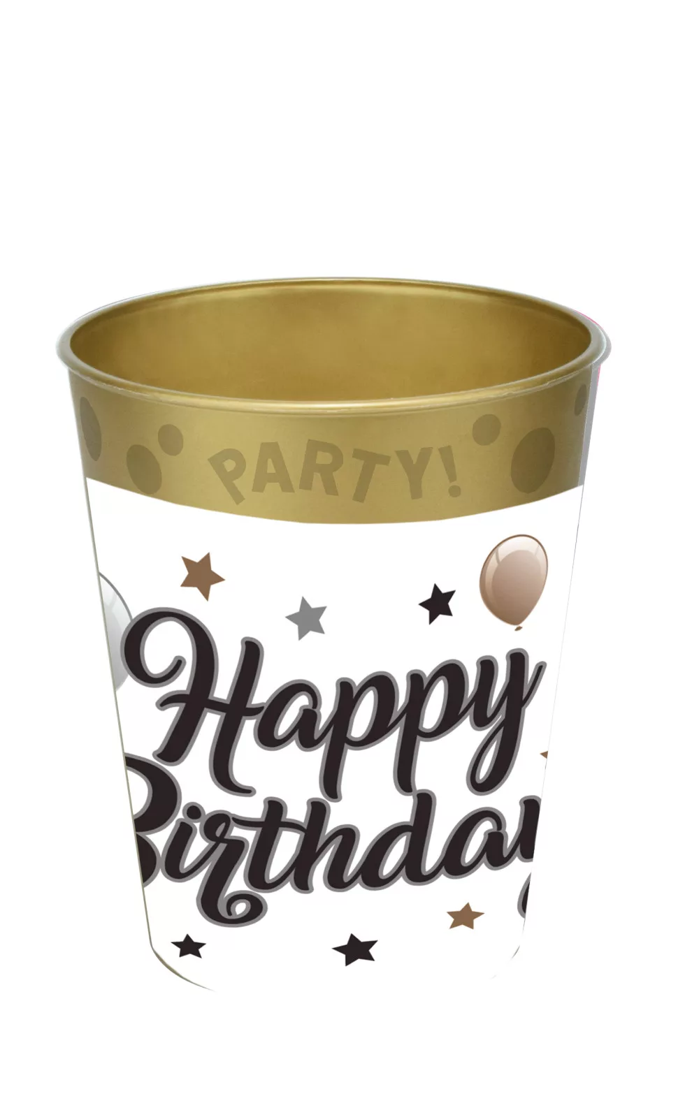 Plastový pohár NARODENINY happy