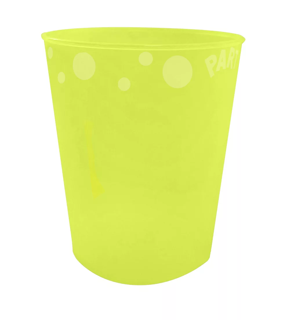 Plastový pohár YELLOW