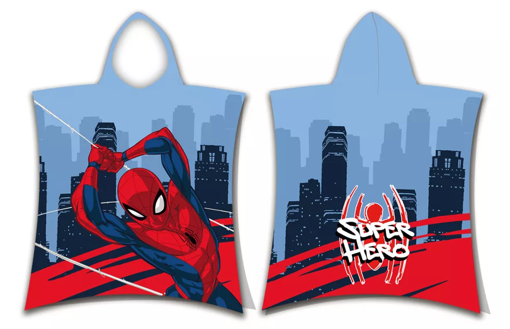 Pončo 50x115 SPIDERMAN