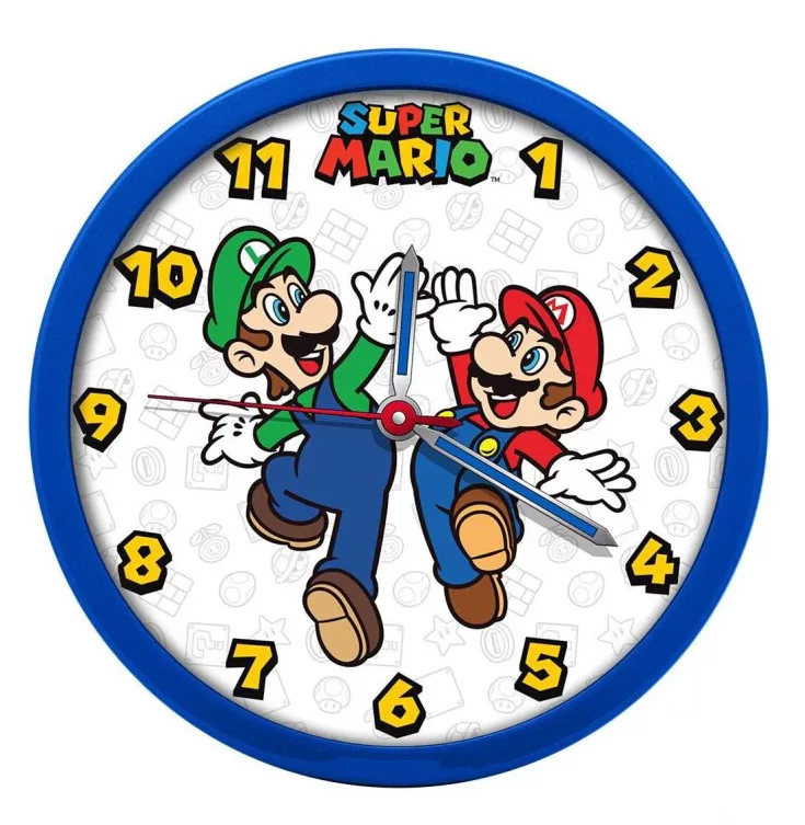 Nástenné hodiny SUPER MARIO