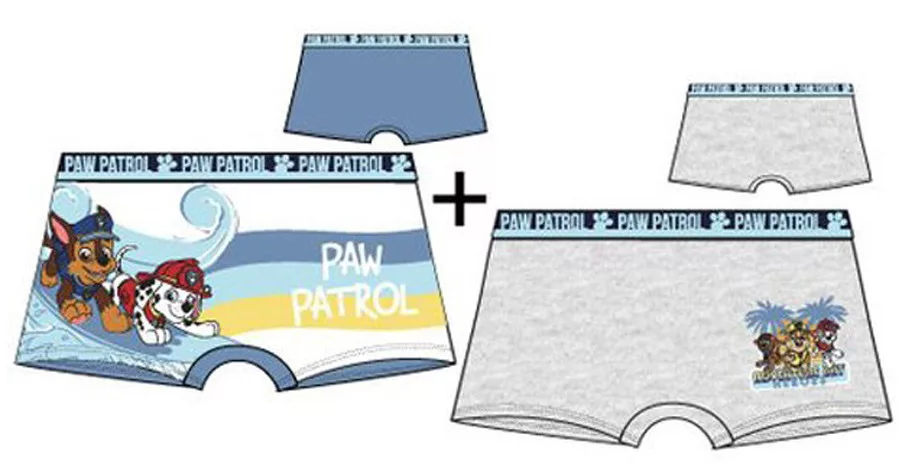 Boxerky 2ks PAW PATROL voda - 6/8r.