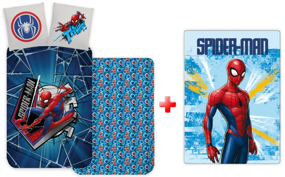 Obliečky 100x135 SPIDERMAN 2023 + deka