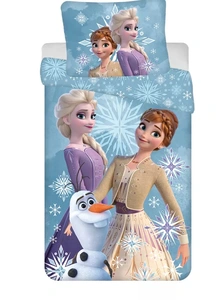 Obliečky 140x200 FROZEN vločky