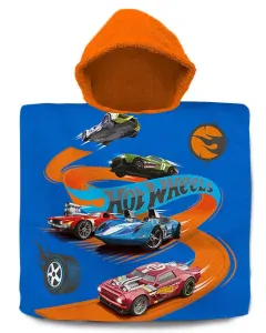 Pončo 60x120 HOT WHEELS
