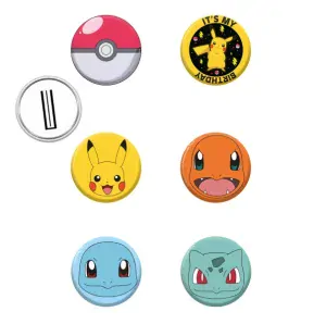 Odznak POKÉMON (8ks)