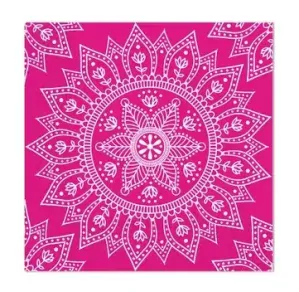 Servítky (20ks) MANDALA fuksia
