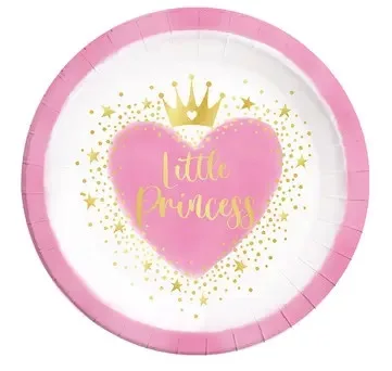 Papierový tanier 23cm LITTLE PRINCES