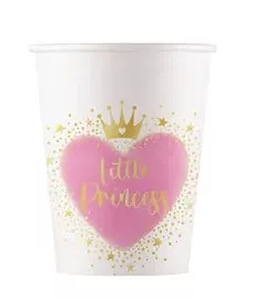 Papierový pohár 200ml LITTLE PRINCES