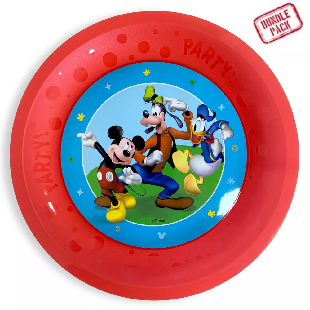 Plytký tanier 4ks MICKEY