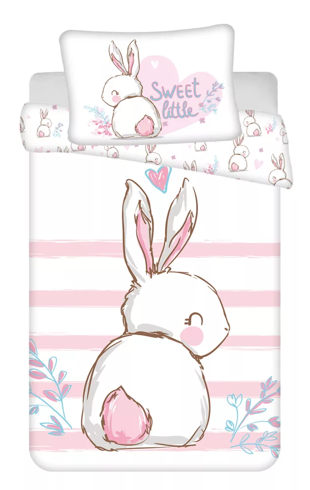 Obliečky do postieľky 100x135 ZAJAČIK sweet