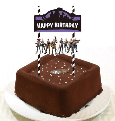 Tortový zápich FORTNITE