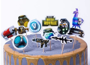 Tortový zápich FORTNITE (24ks)