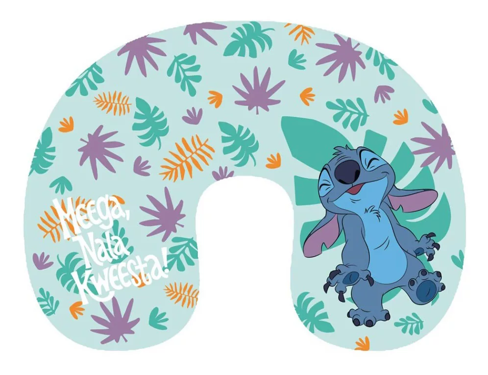 Cestovný vankúš LILO A STITCH listy