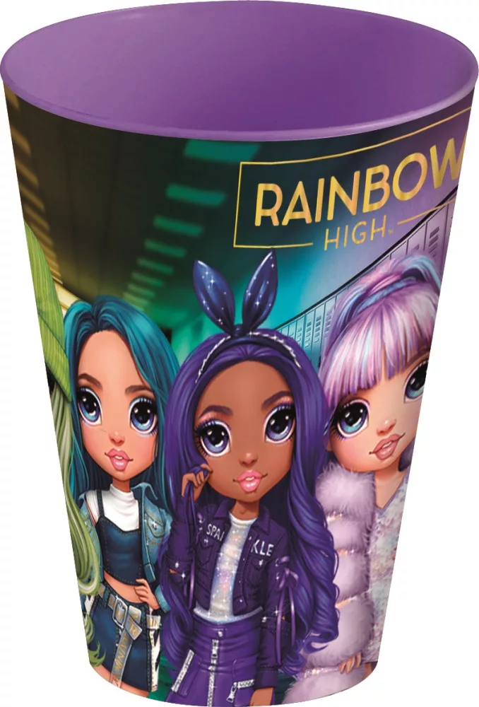 Plastový pohár RAINBOW HIGH