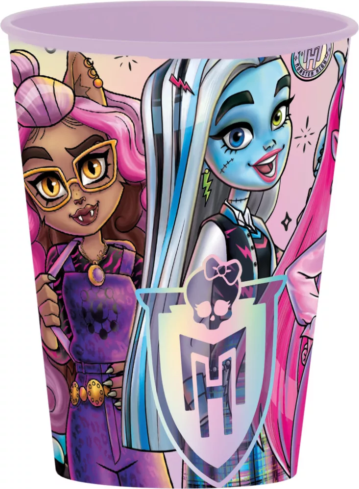 Plastový pohár MONSTER HIGH