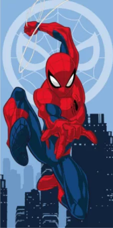 Osuška 70x140 SPIDERMAN jump