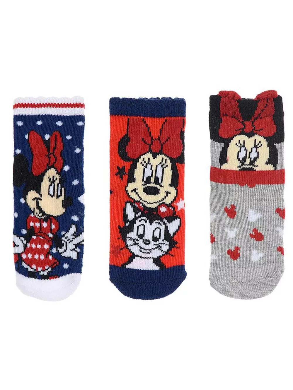 Ponožky 3ks MINNIE - 6-12m.