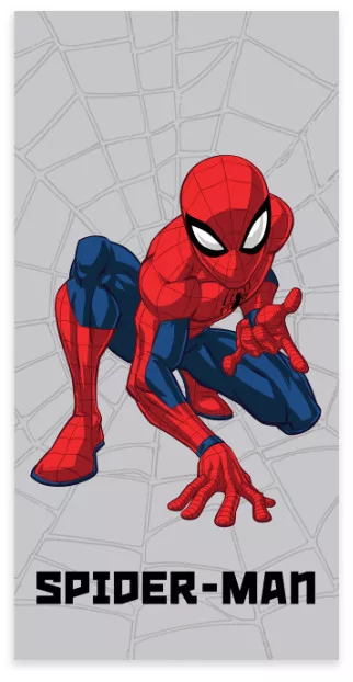 Osuška 60x120 SPIDERMAN šedá