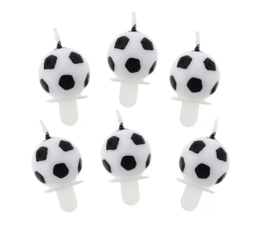 Sviečky (6ks) FUTBALOVÁ LOPTA