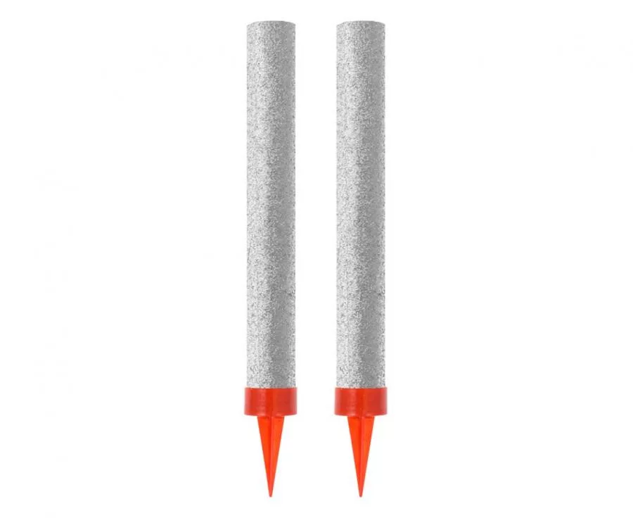 Tortový zápich OHŇOSTROJ strieborný 12cm (2ks)