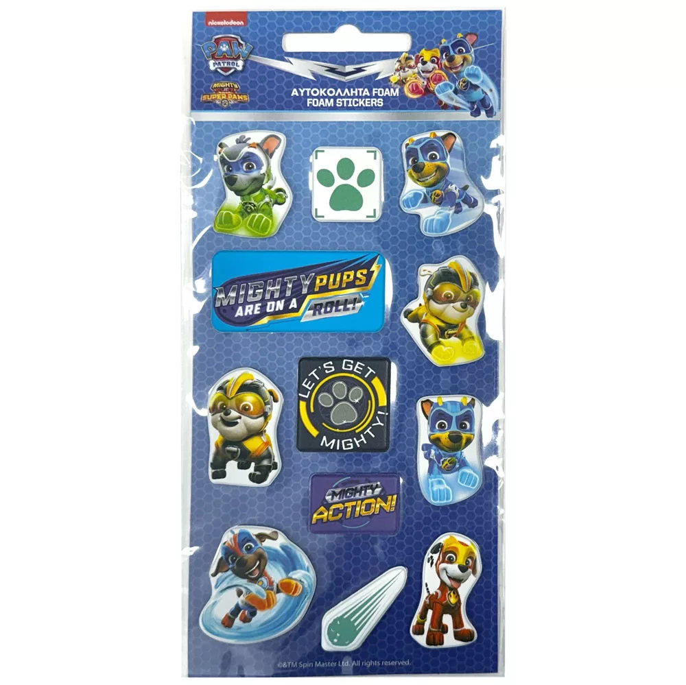 Mäkké nálepky PAW PATROL