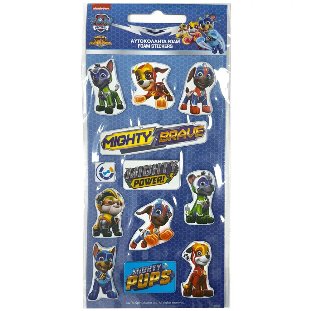 Mäkké nálepky PAW PATROL