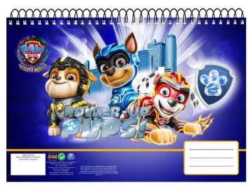 Špirálový skicár PAW PATROL