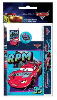 Súprava na písanie (5ks) CARS