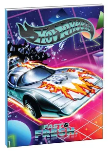 Linajkový zošit B5 HOT WHEELS